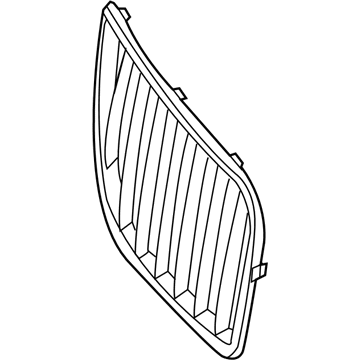 Ford BA1Z-8200-A Grille, Front Passenger Side