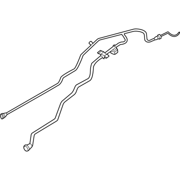 Ford Police Interceptor Utility Crankcase Breather Hose - L1MZ-9D683-F