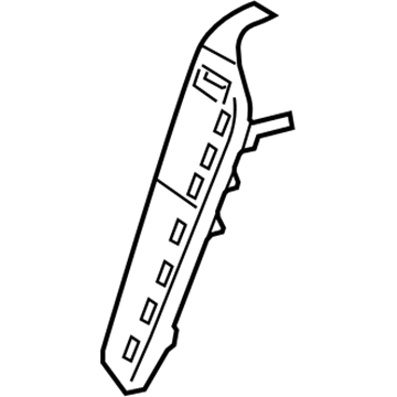 Lincoln BH6Z-5466892-BA Side Trim