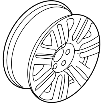 Lincoln Mark LT Spare Wheel - 6L3Z-1007-L