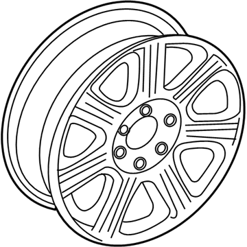 Lincoln Mark LT Spare Wheel - 7L3Z-1007-J