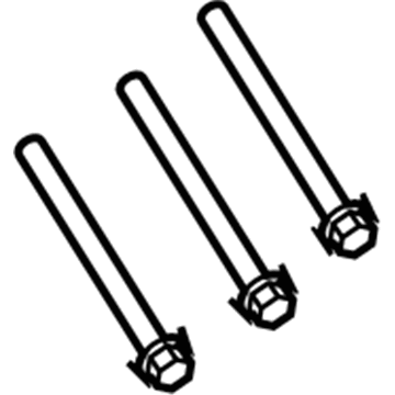 Ford -W709520-S437 Compressor Mount Bolt