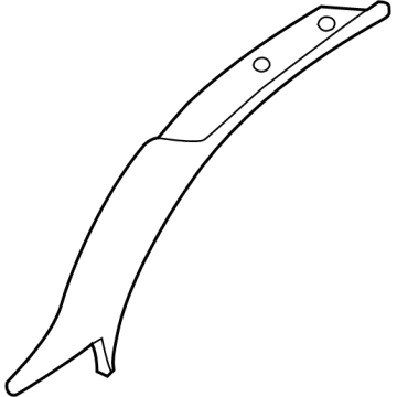 Ford 5S4Z-5403599-AAB Windshield Pillar Trim