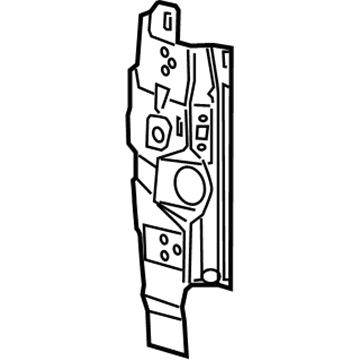 Ford 9L3Z-1502527-A Hinge Pillar Reinforcement