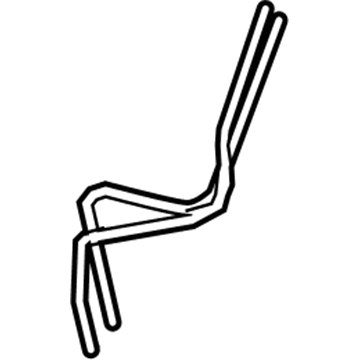 Ford 8L8Z-17A605-B Washer Hose, Front