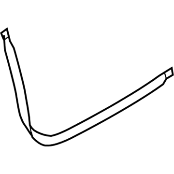 2002 Lincoln Blackwood Door Seal - 2C6Z-8420519-AA