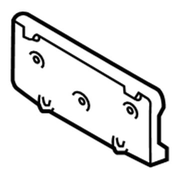 Ford FL1Z-17A385-AA License Bracket