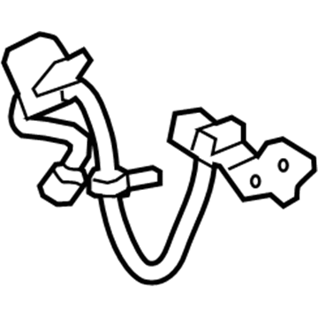Ford CL3Z-2078-C Flex Hose, Front Driver Side