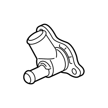 Lincoln HL3Z-8592-A Water Inlet