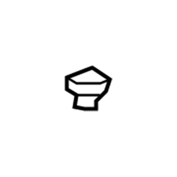 Ford 2C5Z-6A892-AA Filler Cap Retainer, Passenger Side