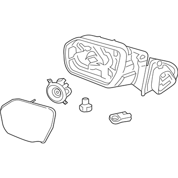 Ford JL1Z-17682-AC Mirror Assembly
