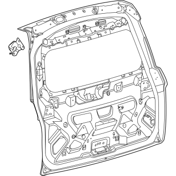 Ford M1PZ-7840010-A Lift Gate, Rear