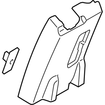 Ford F-250 Super Duty Door Moldings - FL3Z-1825504-AG