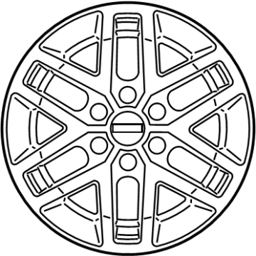 Ford HL3Z-1007-B Wheel, Alloy