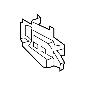 Ford HC3Z-8311-H Air Duct, Front Driver Side