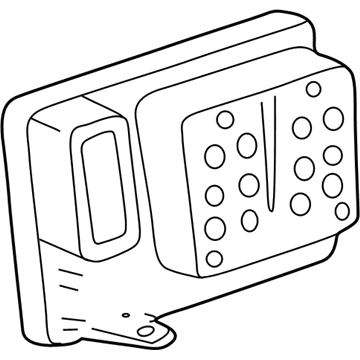 Lincoln LS ABS Control Module - 1W4Z-2C219-BA