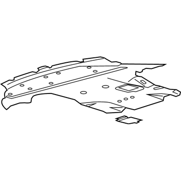Ford KR3Z-17626-A Under Cover