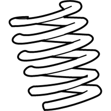Ford 3L1Z-5310-CA Coil Spring, Front