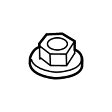 Mercury -W520214-S440 Strut Nut