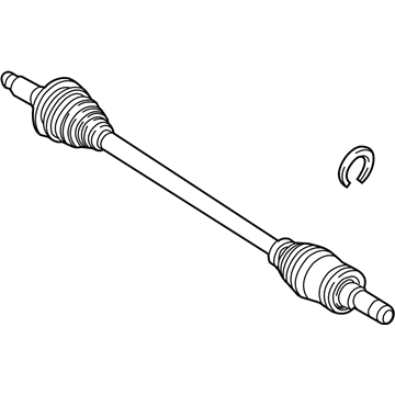 2010 Mercury Milan Axle Shaft - AE5Z-4K139-A