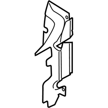 Lincoln MKS Air Deflector - AA5Z-8311-A
