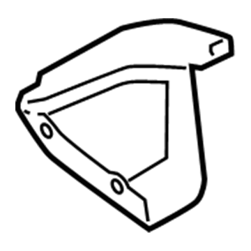 Ford 8G1Z-19E918-A Protect Shield, Front Lower Passenger Side