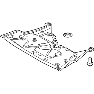Lincoln DA8Z-9910494-A Under Cover