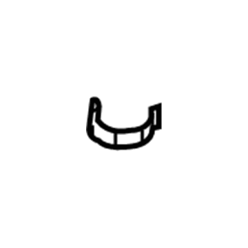 Ford E43Z-54405A24-A Fuel Door Spring, Rear
