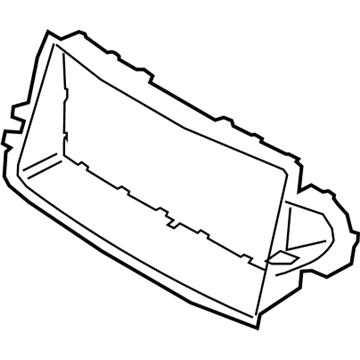 Ford Police Interceptor Utility Air Deflector - LB5Z-8312-B