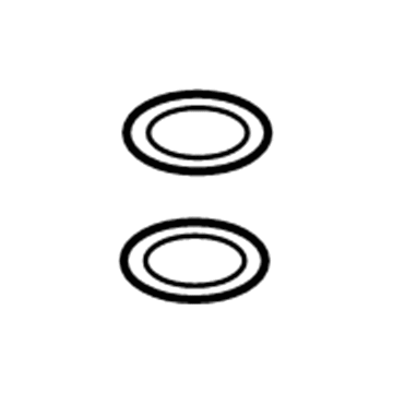 Ford FT4Z-6840-B Oil Filter Housing Gasket, Upper