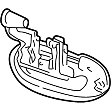 1999 Mercury Sable Door Handle - 4F1Z-5426605-ABPTM