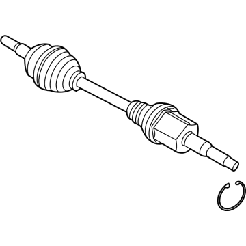 Ford NZ6Z-3B437-A Axle Assembly