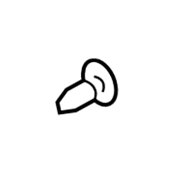 Mercury -W708319-S300 Side Reinforcement Nut