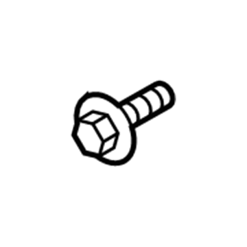 Ford -W505422-S450B Mud Guard Bolt, Driver Side