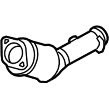 Ford BR3Z-5E213-C Catalytic Converter, Driver Side