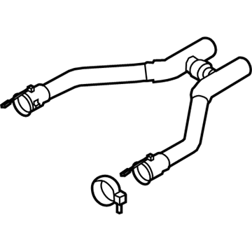 Ford Mustang Exhaust Pipe - BR3Z-5246-C