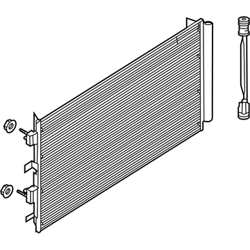Lincoln A/C Condenser - LX6Z-19712-B