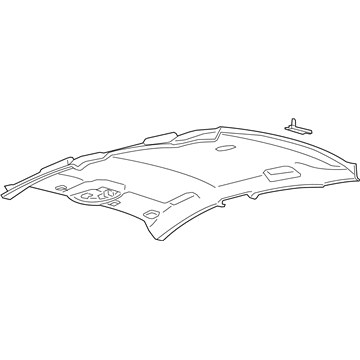 Lincoln DP5Z-5451916-AA Headliner