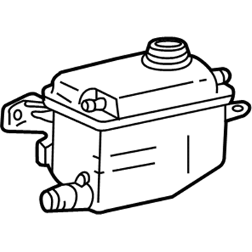 Ford 1F1Z-8A080-AA Reservoir, Front