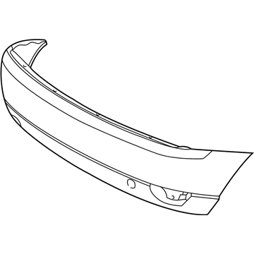 Ford Focus Bumper - 6S4Z-17K835-HAPTM