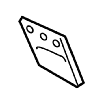 Ford 1L2Z-7806064-AA Catch, Front
