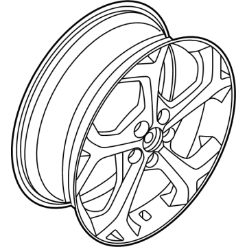 Ford PJ6Z-1007-C Wheel, Alloy