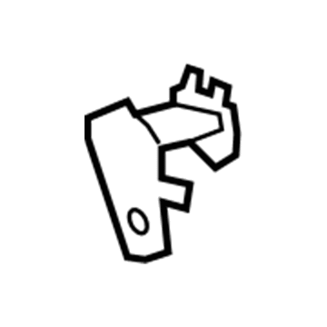 Ford EJ7Z-2082-A Brake Hose Bracket, Passenger Side