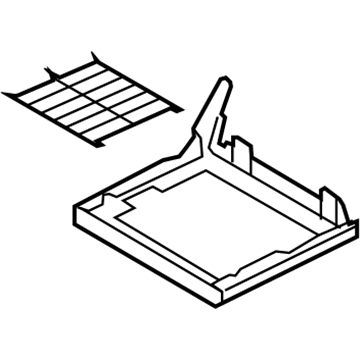 Ford CU5Z-9663160-A Seat Frame, Rear Center