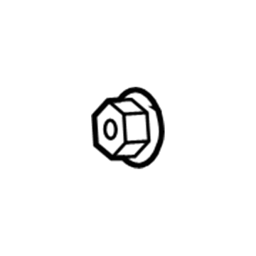 Ford -W701014-S437 Passenger Air Bag Nut, Driver Side