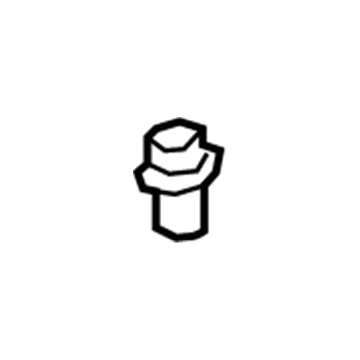 Ford -W710338-S451 Lock Pillar Trim Clip