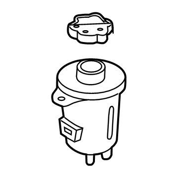 Ford Power Steering Reservoir - HC3Z-3E764-C