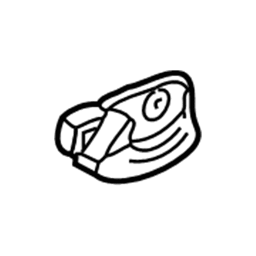 Ford 6S4Z-5422601-B Handle, Inside, Rear Inner Driver Side