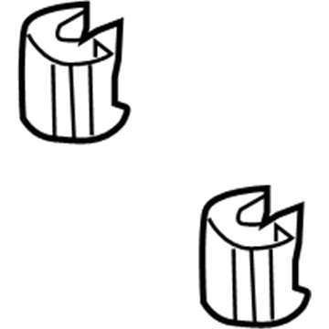 Mercury 9L8Z-7Z465-A Connector Tube Retainer Clip