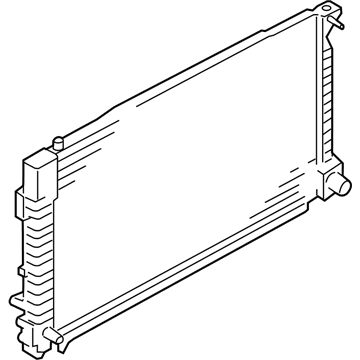 Mercury H2MZ-8005-Y Radiator Assembly
